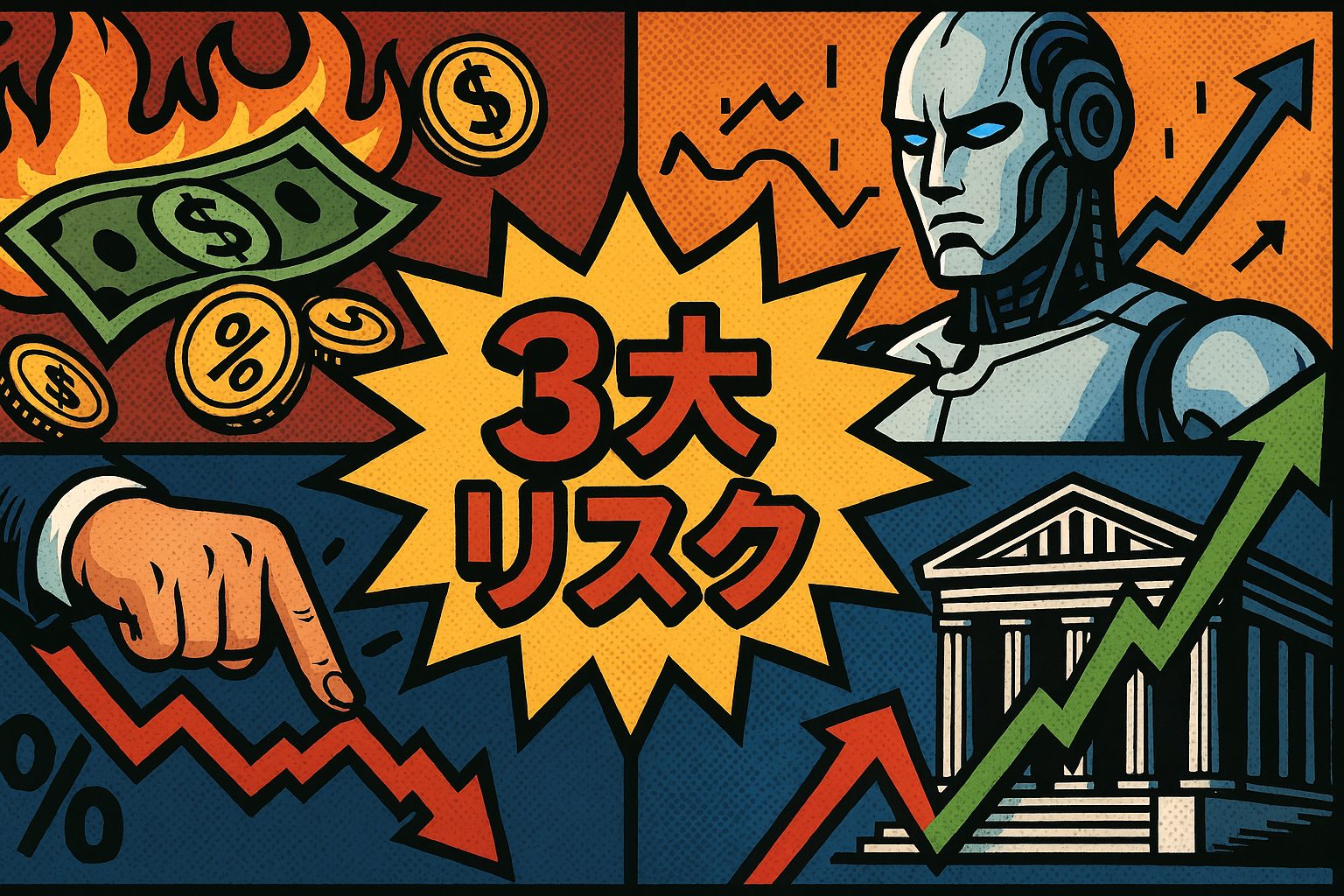 2026年の米国株を動かす3大リスクとS&P500の行方