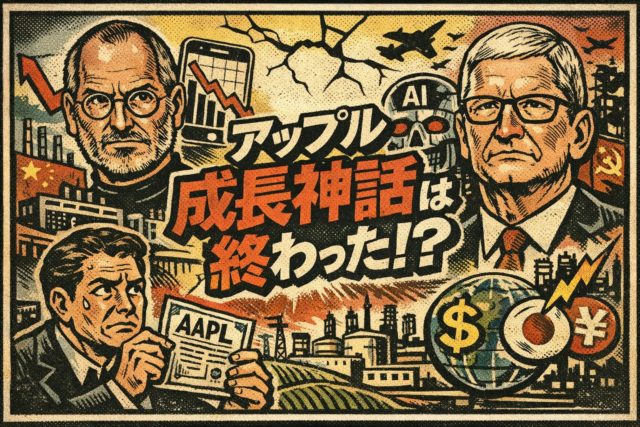 アップル成長神話は終わった!?アップル株投資家が覚悟すべき未来
