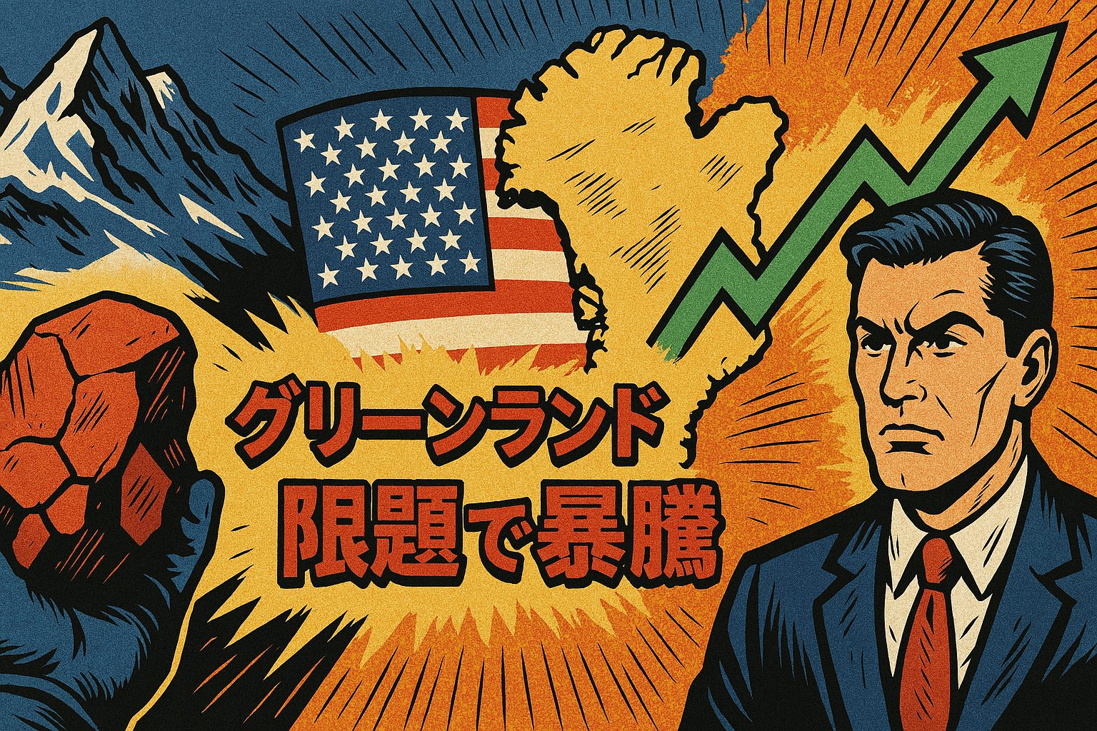 次の主役はレアアース？グリーンランド問題で暴騰する「隠れた関連銘柄」