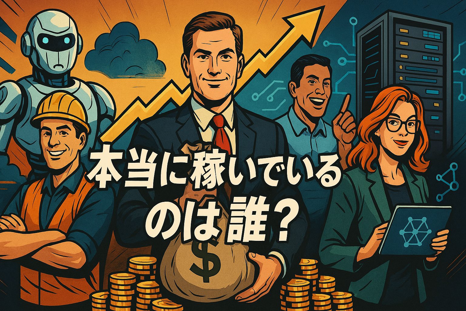 AIで本当に稼いでいるのは誰？2026年最新「AI収益化ランキング」— 利益率で選ぶ米国株トップ5