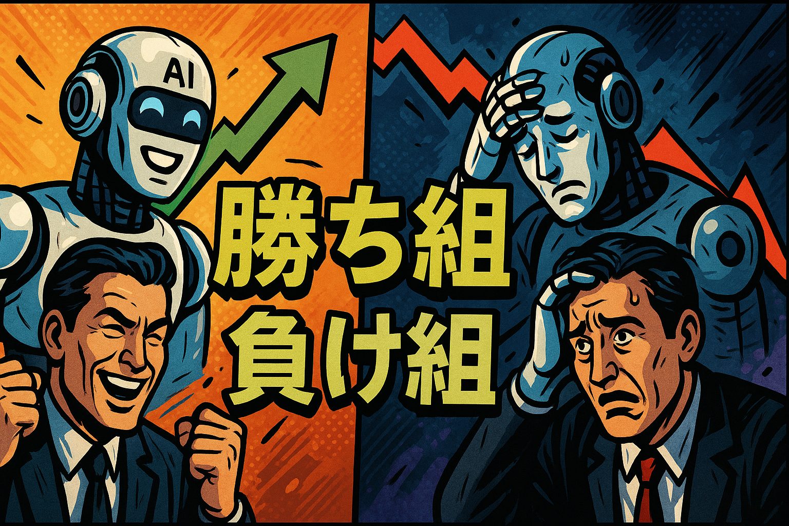 テック株の勝ち組と負け組をAI視点で分析