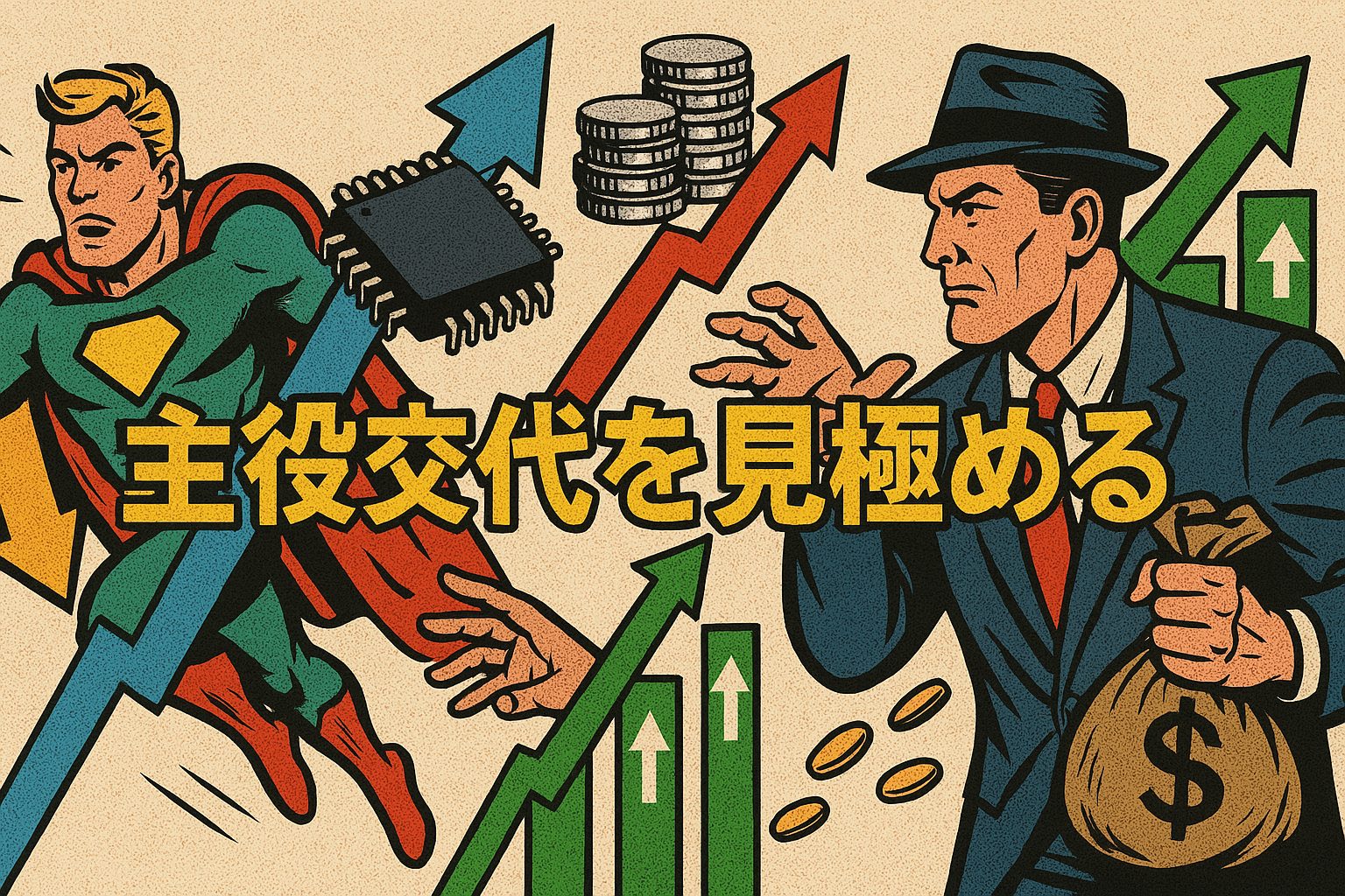 機関投資家が狙う中小型バリュー株!米市場の主役交代を見極める