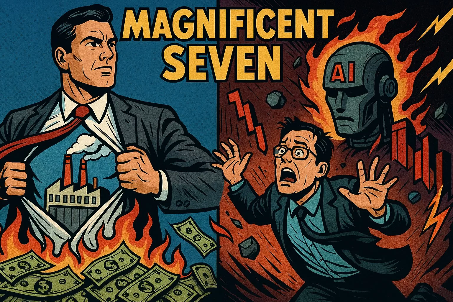 マグニフィセント・セブンの明暗!AIバブル崩壊でも暴落しない最強銘柄