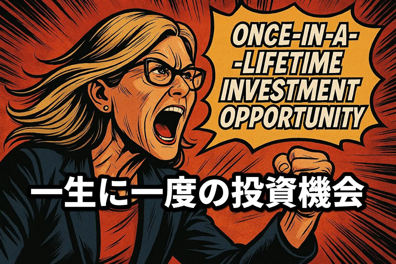 キャシー・ウッド、吠える