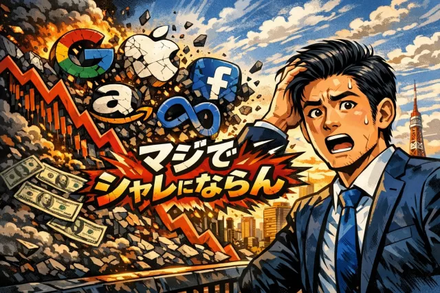 GAFAM、ビジネスモデル崩壊