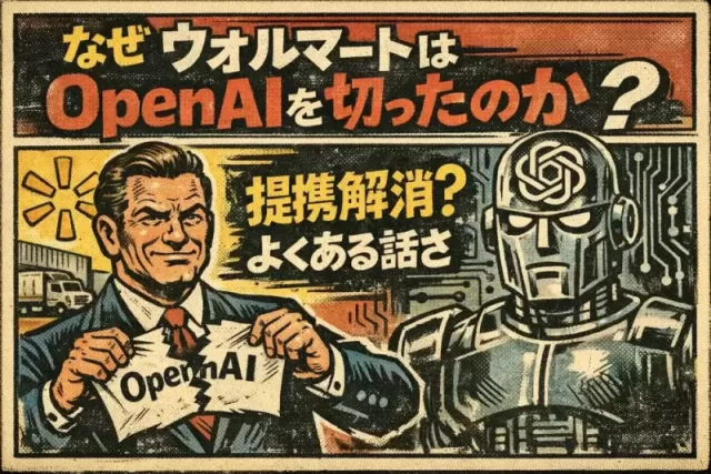 なぜウォルマートはOpenAIを切ったのか?