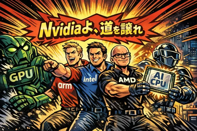 Nvidiaよ、道を譲れ、次の時代が来ちまった