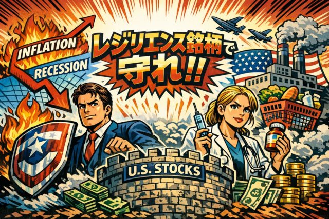 スタグフレーション時代の最強戦略：米国株は“レジリエンス銘柄”で守りを固めよ