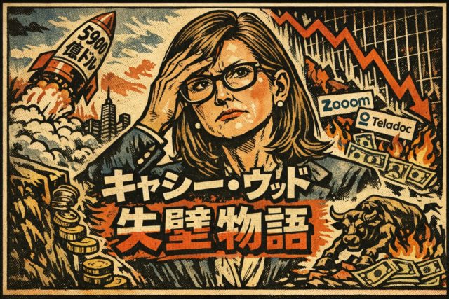 5900億ドルの夢と転落：キャシー・ウッドはいかにして失墜したのか？